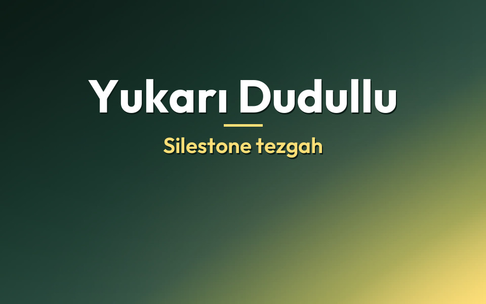 Yukarı Dudullu Silestone tezgah