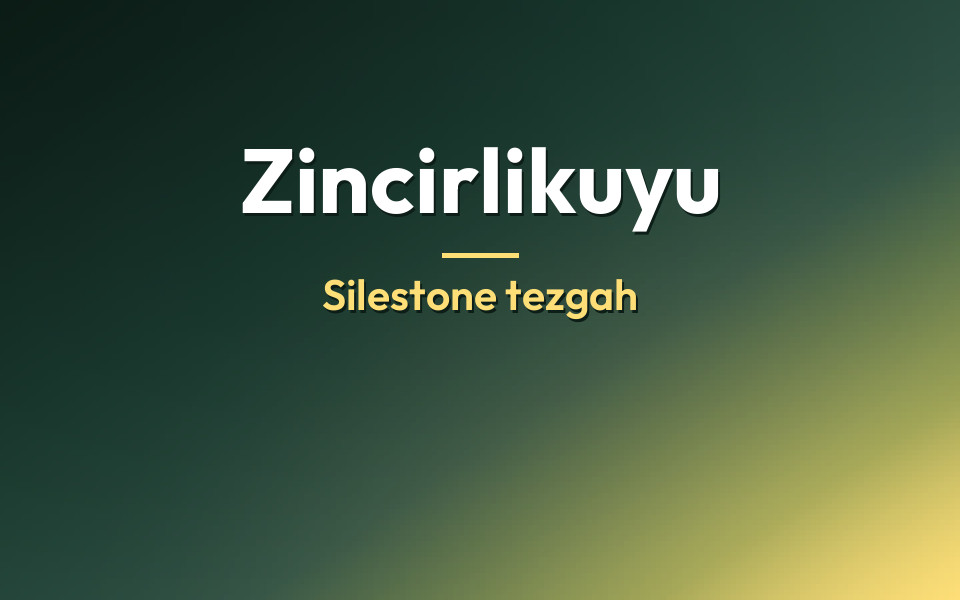 Zincirlikuyu Silestone tezgah